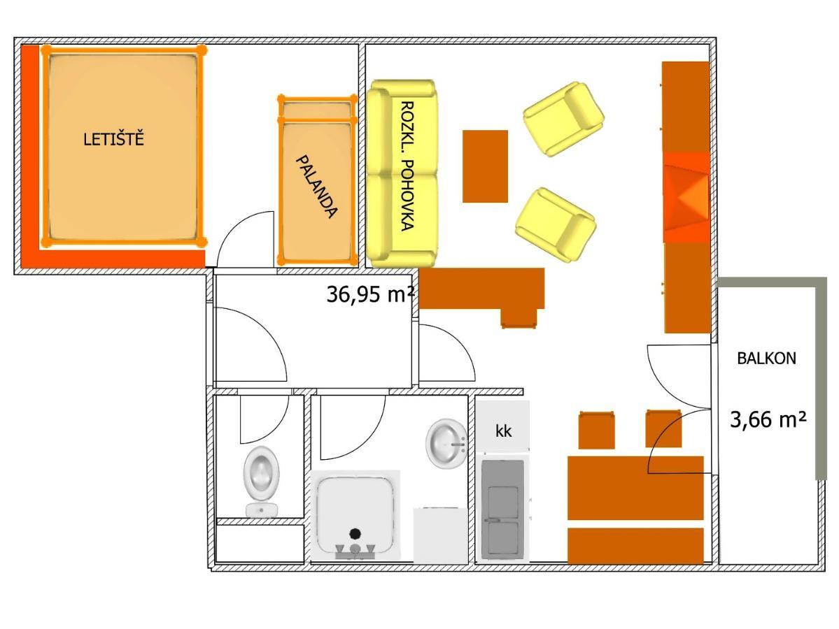 Apartman 6 U Sjezdovek Rokytnice nad Jizerou Ngoại thất bức ảnh